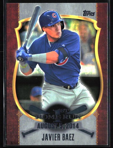 2015 topps fhr javier - topps, baez